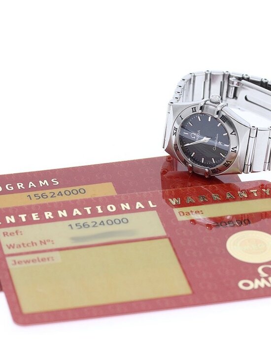 OMEGA Constellation Mini 1562.40 gray Dial Quartz Ladies  display picture 3
